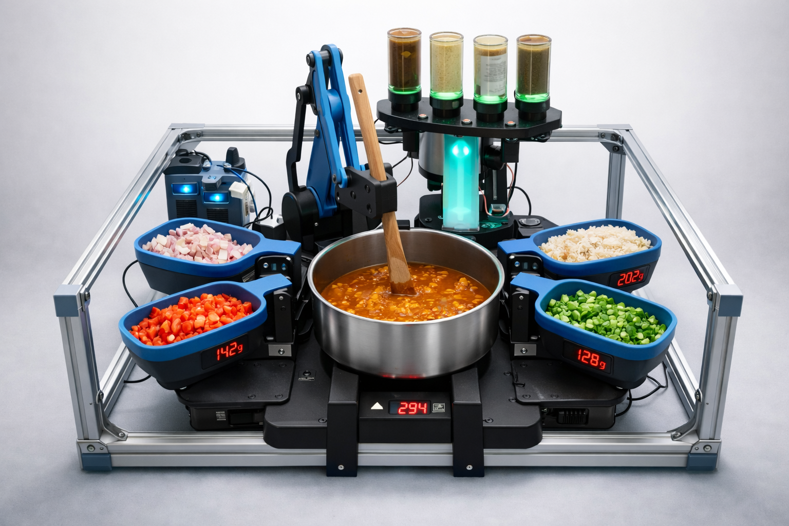 Future E-Meal autonomous cooking concept